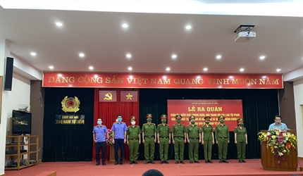 Viện KSND quận Nam Từ Liêm phối hợp với Cơ quan CSĐT - Công an quận phá...